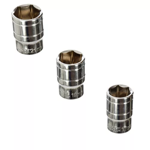 TC Technic Áttételes Kerékanyakulcs Készlet 3 Adapterrel (17, 19, 21 mm)
