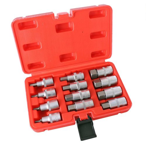 1/2" Imbusz Dugókulcs Készlet, 12 részes, H5-H22, Cr-V Acél