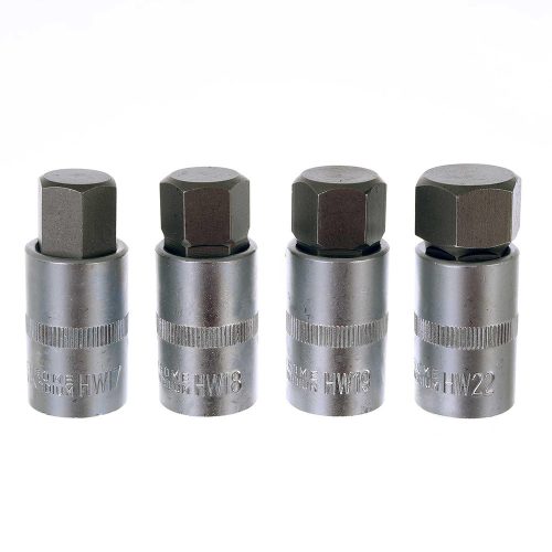 1/2" Imbusz Dugókulcs Készlet, 12 részes, H5-H22, Cr-V Acél