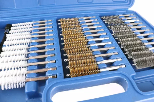 TC Technic Tisztítókefe Készlet Injektorfészekhez, 38 részes (8-19 mm)
