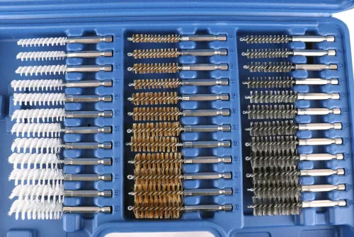 TC Technic Tisztítókefe Készlet Injektorfészekhez, 38 részes (8-19 mm)