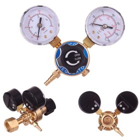   Argon/CO2 Nyomáscsökkentő Két Mérőórával, MIG/MAG/TIG Hegesztéshez