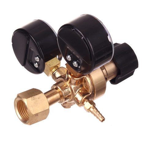 Argon/CO2 Nyomáscsökkentő Két Mérőórával, MIG/MAG/TIG Hegesztéshez