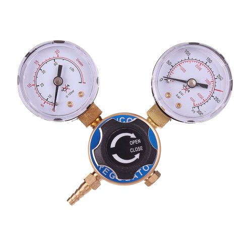 Argon/CO2 Nyomáscsökkentő Két Mérőórával, MIG/MAG/TIG Hegesztéshez