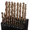 TC Technic HSS-CO Kobaltfúró Készlet Fémhez, 1-10 mm (19 db)