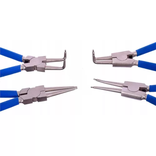 TC Technic Seeger Fogó Készlet, 4 db (150mm, 90° és Egyenes)