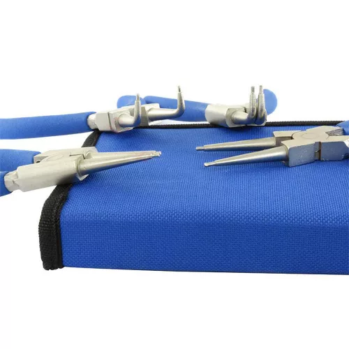 225 mm-es 4 részes Seeger fogókészlet külső és belső gyűrűkhöz
