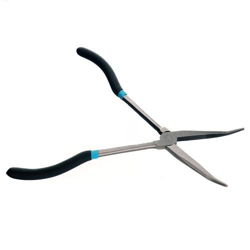 275 mm-es Hosszú Fogó Készlet, 3 darabos, Hajlított és Egyenes