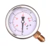 Glicerin Csillapítású Manométer 0-6 Bar, 1/4" Alsó Csatlakozással