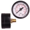 Nyomásmérő óra 0-10 bar, 1/8" hátsó csatlakozással, fém házban, 40 mm