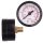 Nyomásmérő óra 0-10 bar, 1/8" hátsó csatlakozással, fém házban, 40 mm