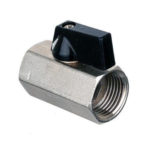 1/2" Nikkelezett Sárgaréz Golyóscsap Belső Menettel, Pneumatika/Hidraulika