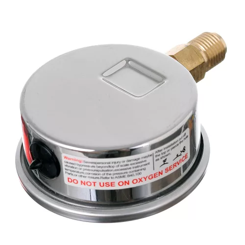 Manométer Glicerin Csillapítással, 0-250 Bar, 1/4" Csatlakozás