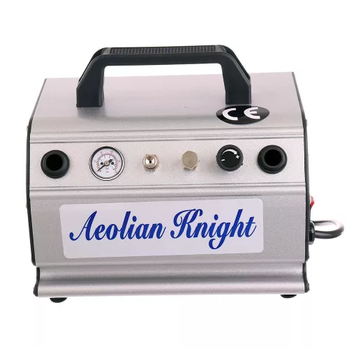 Fengda AS179 Professzionális Airbrush Kompresszor Kiegyenlítő Tartállyal