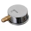 Manométer 0-600 bar, 1/4" Alsó Csatlakozással, Glicerin Csillapítással