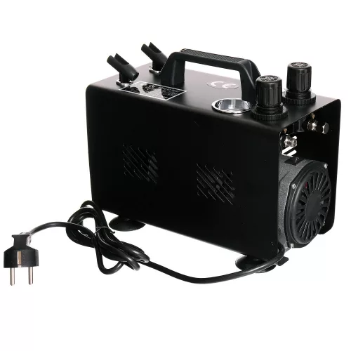 Csendes Olajmentes Airbrush Kompresszor 1L Tartállyal