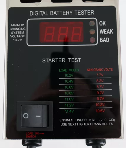 TC Technic SK2165 Digitális Akkumulátor Teszter 12V
