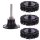 Csiszolótárcsák rozsda- és festékeltávolításhoz, 50 mm-es átmérő, 6 mm-es menet/szár (3 db)