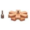 TC Technic Duplán Fogazott Ragasztóeltávolító Gumitárcsa, 100 mm, Adapterrel