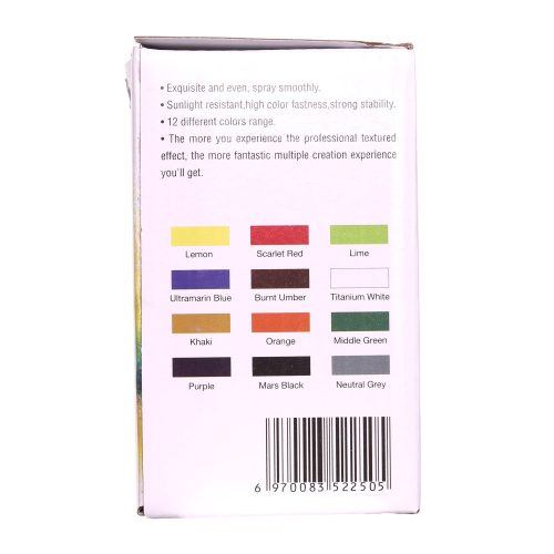 Akril Airbrush Festékszett 12x30ml