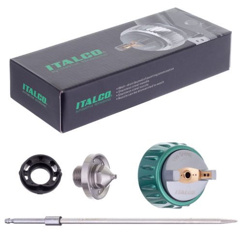 Fúvóka Készlet 0,8 mm Italco Mini Shine Nagy Térfogat Alacsony Nyomású (HVLP) Szórópisztolyokhoz