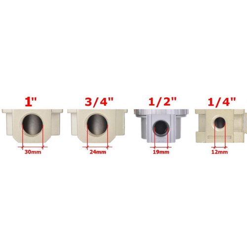 TC Technic YQF5000-10 Légszűrő Olaj- és Vízleválasztó, 1", 40 Mikron