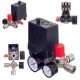 Technic PL400-2 Kompresszor Nyomáskapcsoló, 400V, Nyomásszabályzóval és 2 Mérőórával