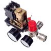 Technic PL400-2 Nyomáskapcsoló Kompresszorokhoz nyomásszabályozóval és 2 mérőórával, 400V, 1/4” csatlakozóval