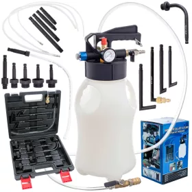   TC Technic Pneumatikus Váltóolaj Feltöltő Szivattyú, 6 literes, Adapter Készlettel