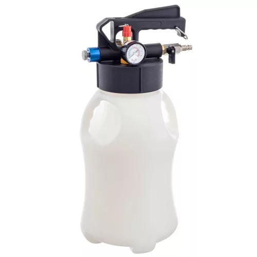 TC Technic Pneumatikus Váltóolaj Feltöltő Szivattyú, 6 literes, Adapter Készlettel