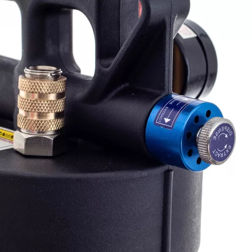 TC Technic Pneumatikus Váltóolaj Feltöltő Szivattyú, 6 literes, Adapter Készlettel