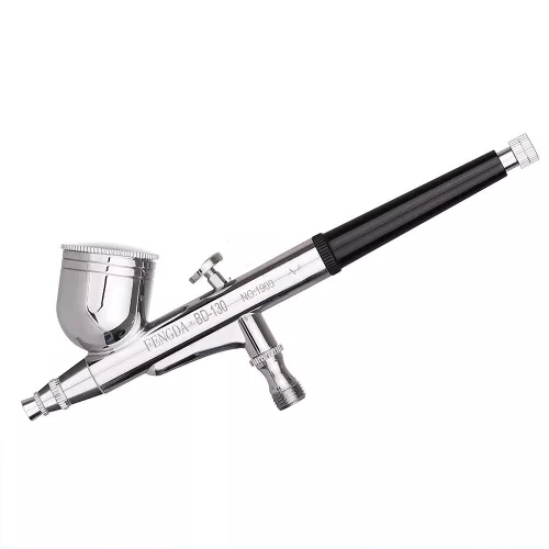Professzionális Airbrush Szett 125W Kompresszorral és Festékekkel