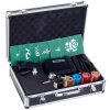 Prémium Modellező Készlet Bőröndben HS08ac-ka - Komplett Airbrush Festőkészlet Kompresszoros és Precision Airbrush 0,3mm Fúvókával