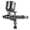 Prémium Modellező Airbrush Festőpisztoly, 0.3 mm-es Fúvóka, Két Tartály (7ml és 3ml), Kettős Működés, Technic X301