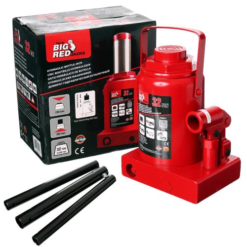 Hidraulikus Oszlop Emelő, Big Red T932011D, 32 Tonnás Teherbírás, Nemzetközi Közúti Fuvarozásra Kompatibilis