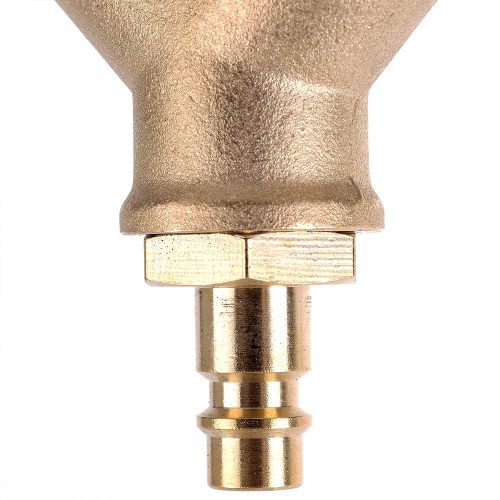 Pneumatikus elosztó sárgaréz, 3 gyorscsatlakozóval