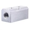 Alumínium levegő elosztó blokk pneumatikához 2x1/2" és 2x 1/4" - Technic AC0042