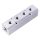 Alumínium Légelosztó Blokk Pneumatikához 2x1/2" Bemenet és 4x1/4" Kimenet - Technic AC0061