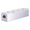 Alumínium Légelosztó Blokk Pneumatikához 2x1/2" Bemenet és 4x1/4" Kimenet - Technic AC0061