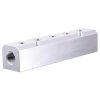 Alumínium Levegő Elosztó Blokk Pneumatikához 2x1/2" Bemenet 5x1/4" Kimenet - Technic AC0071