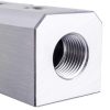 Alumínium Levegő Elosztó Blokk Pneumatikához 2x1/2" Bemenet 5x1/4" Kimenet - Technic AC0071