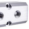Alumínium Levegő Elosztó Blokk Pneumatikához 2x1/2" Bemenet 5x1/4" Kimenet - Technic AC0071