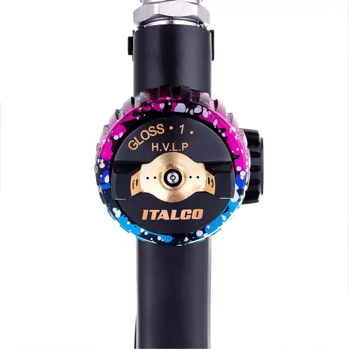 Italco Gloss M1 HVLP Festékpisztoly 1,4 mm fúvókával