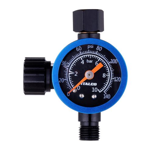 Italco Model One szórópisztoly nyomáscsökkentő 1/4" BSP, 0-10 bar, 600 l/perc