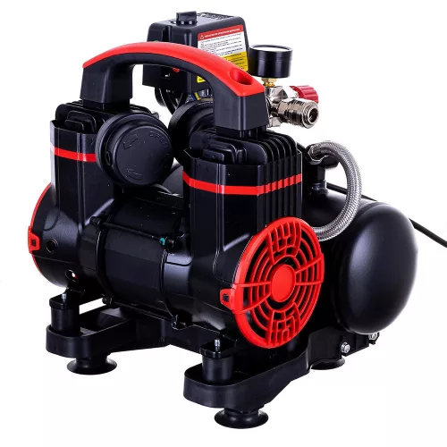 Auarita 3L Olajmentes Kétdugattyús Kompresszor 900W
