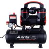 Prémium minőségű 8 literes olajmentes kompresszor - Auarita 2-900F3, kétdugattyús, réztekercseléses, 900 W, 230 V, 70 dB