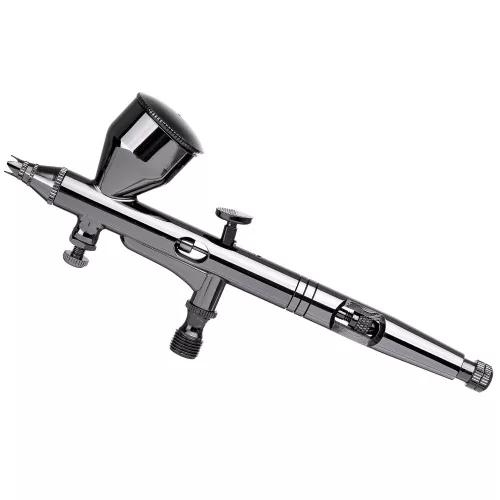 Technic X302 Szürke Airbrush Festőpisztoly, Dupla Működésű, 0,3 mm