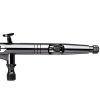 Professzionális Airbrush Festőpisztoly Horganyzott Rézből, 0,3 mm-es Fúvókával, 7 ml Tartállyal, Dupla Működésű, 1/8" Levegőcsatlakozóval - Technic X302 Szürke
