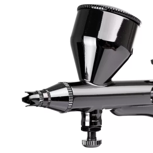 Technic X302 Szürke Airbrush Festőpisztoly, Dupla Működésű, 0,3 mm