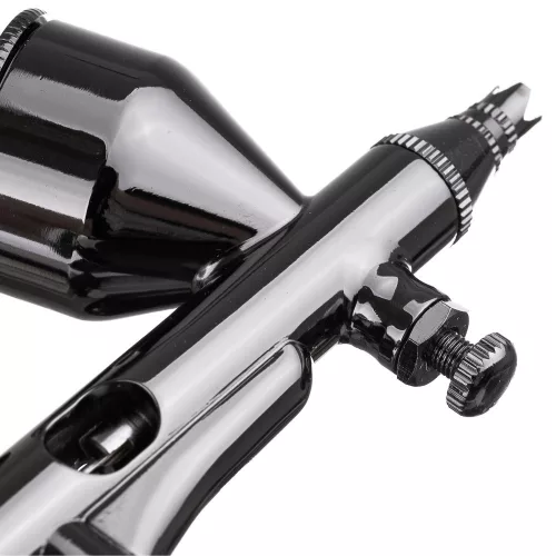 Technic X302 Szürke Airbrush Festőpisztoly, Dupla Működésű, 0,3 mm